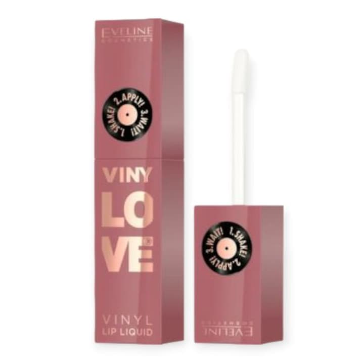 Ruj de buze lichid de lunga durata 06 Chillie VinyLove Eveline 4 ml