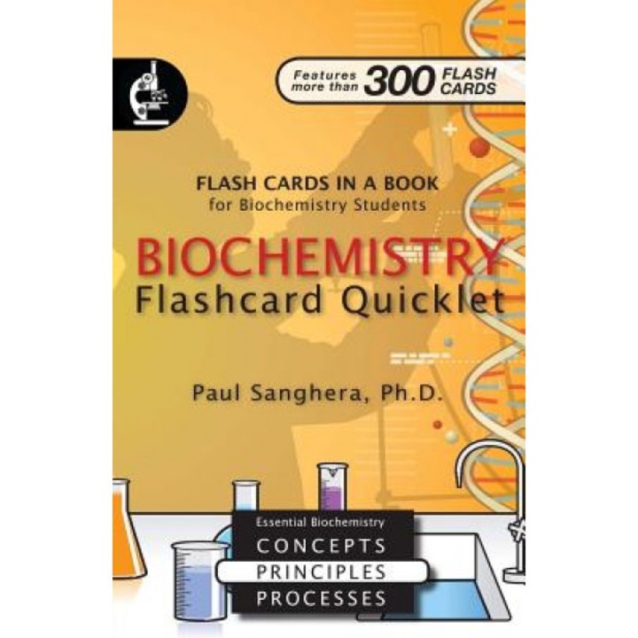 Biochemistry Flashcard Quicklet, Paul Sanghera (Author)
