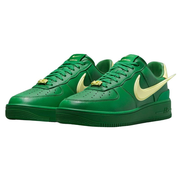 Дамски спортни обувки, Nike Air Force 1 Low SP, AMBUSH, зелен Pine Green, кожа, размер 39