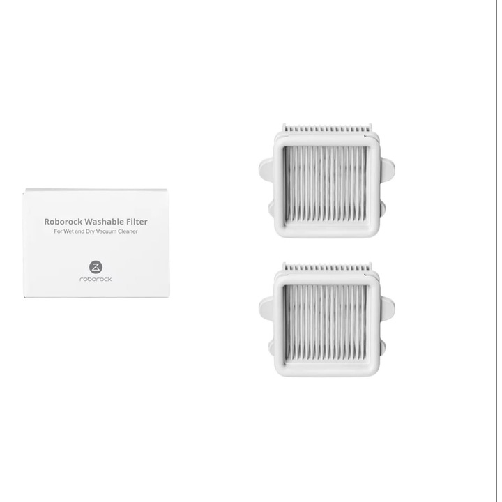 Set Filtre Universale pentru Roborock F25, Ace, RT, 2x Filtre HEPA Umed Uscat