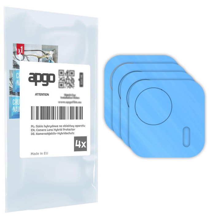 Set de 4 sticle de protectie pentru Xiaomi Pad 7 Ultra – apgo, camera sticla pentru obiectivul camerei telefonului, full glue, 9H, anti-zgarieturi