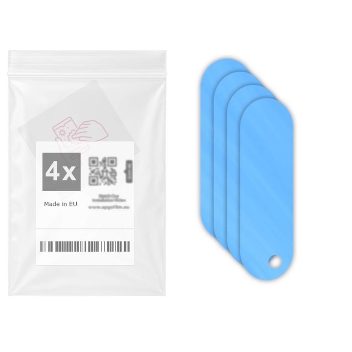 Set de 4 sticle de protectie pentru ZTE Nubia Air – apgo, camera sticla pentru obiectivul camerei telefonului, full glue, 9H, anti-zgarieturi