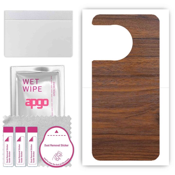 Защитно фолио за OnePlus 11R 5G Solar Red – apgo Skins, против надраскване, стикер за гръб Tigerwood