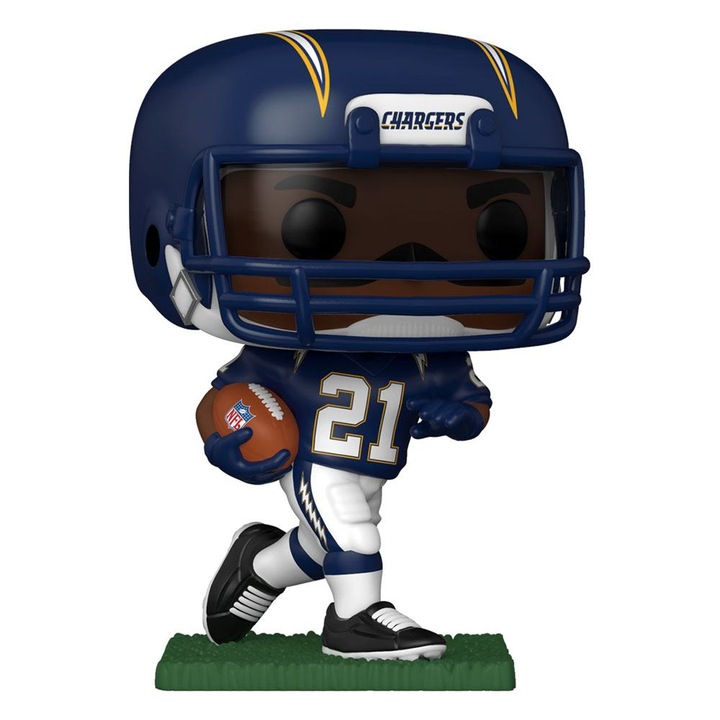 Figurina POP! Funko LaDainian Tomlinson (Chargers) 9 cm, multicolor