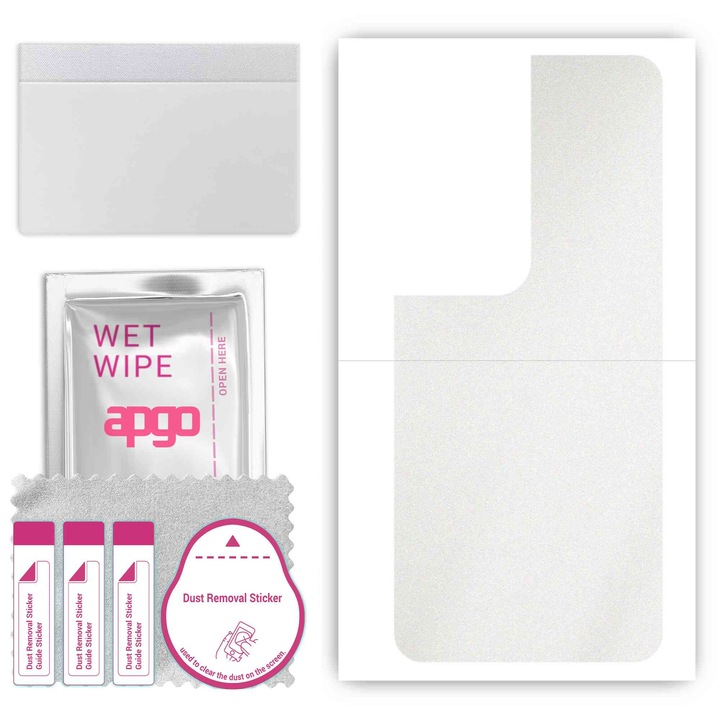 Folie de protectie pentru Honor 90 Smart – apgo Skins, anti-zgarieturi, autocolant pentru spatele Mata transparenta