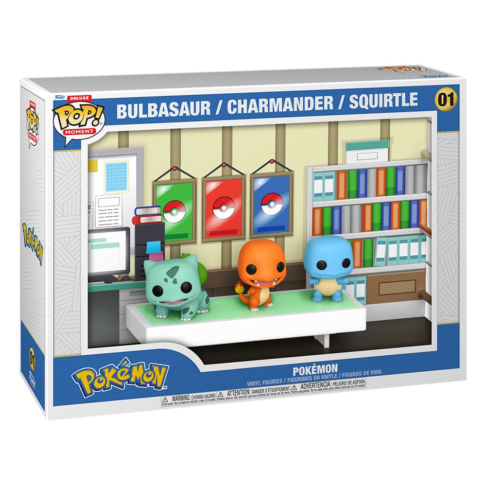 Figurine FUNKO Pokemon POP Moments Deluxe, 9 cm, set, multicolor