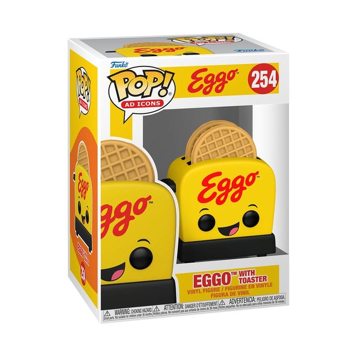 Фигурка POP! Eggo с тостер, Funko, 9 см, многоцветна
