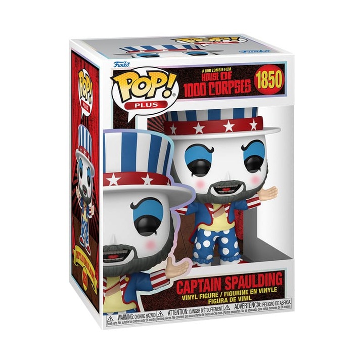 Фигурка Pop! Capt. Spaulding, Funko, 9 см, многоцветен