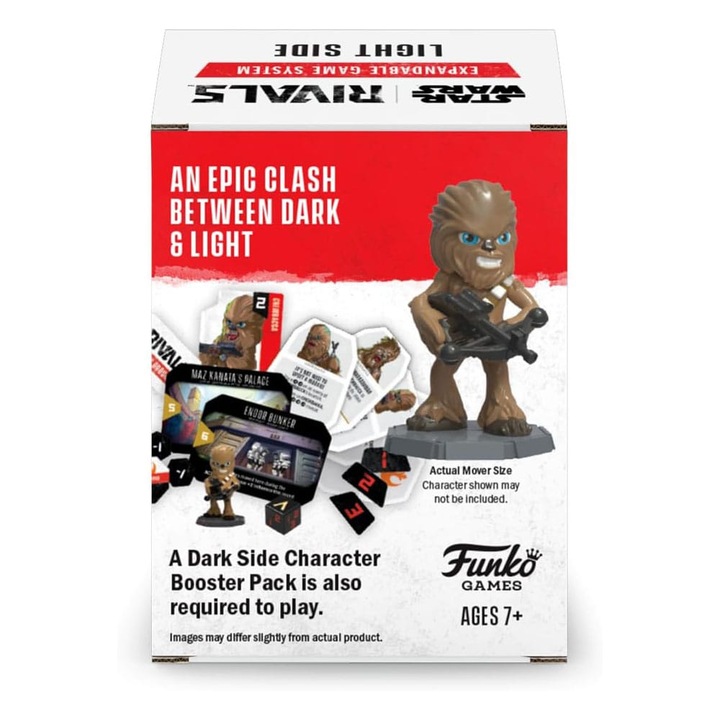 Joc de societate FUNKO Rivals: Zestaw Booster Postaci - Multicolor, pentru 2 jucatori, 7+ ani