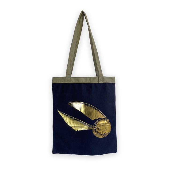 Geanta de umar Harry Potter cu Viftea Aurie, licentiata, 37x42 cm