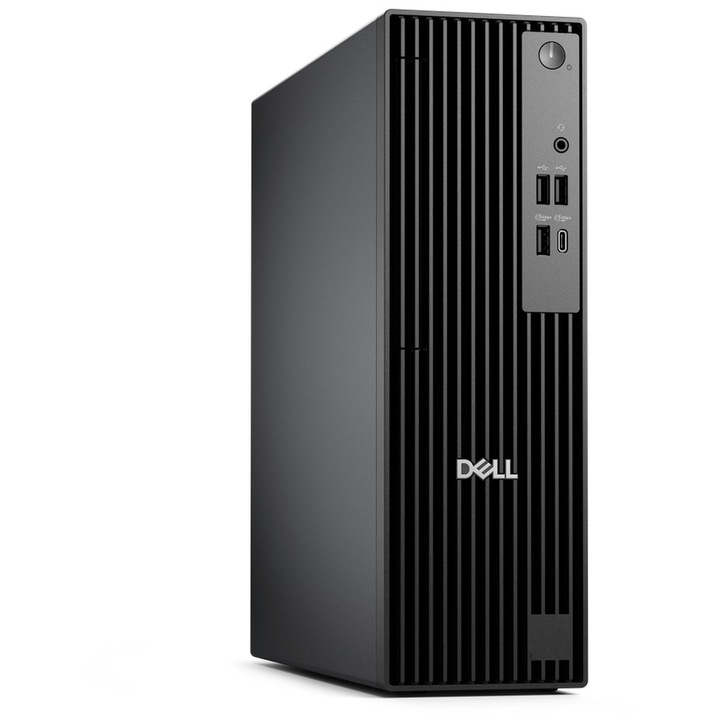 Настолен компютър Dell Pro Slim QCS1250, BTO011.QCS1250.EMEA.64GB, Intel Core i7-14700 (20-ядрен), Intel UHD Graphics 770, 64 GB 5600 MHz DDR5, Black