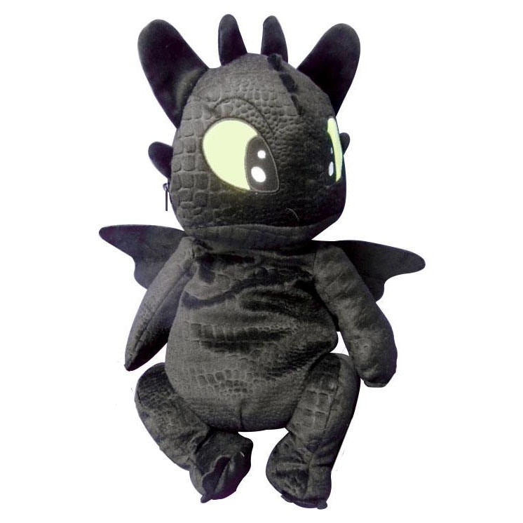Russell × THE RAVENSリュック BONEZ DragonAsh Rucsac de plus Toothless, How to Train Your Dragon 3, 23x12x45cm