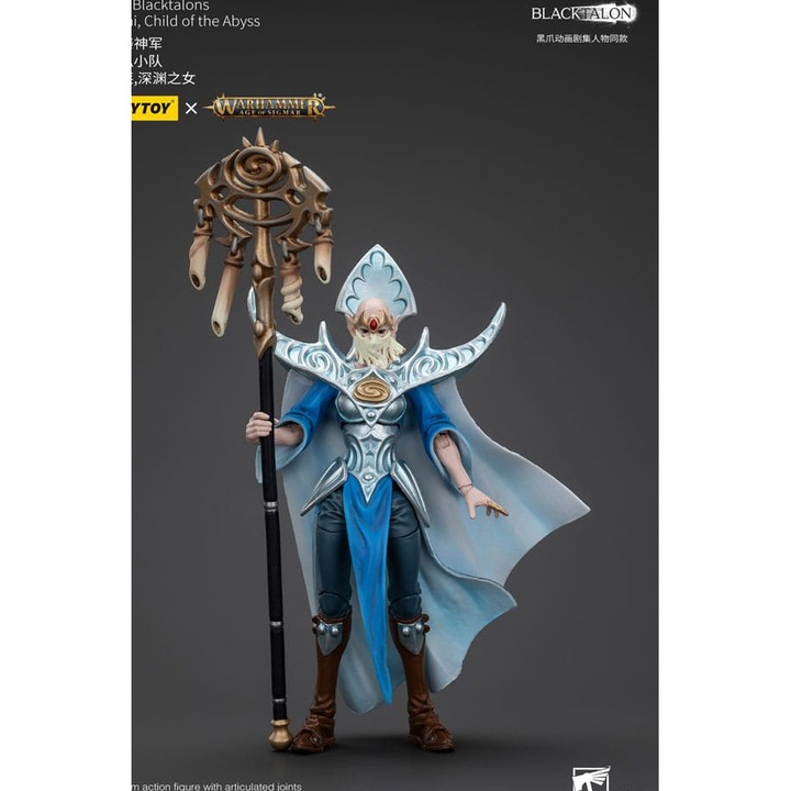Warhammer Age of Sigmar Stormcast Eternals figura, 20 cm, többszínű, kiegészítő szettel
