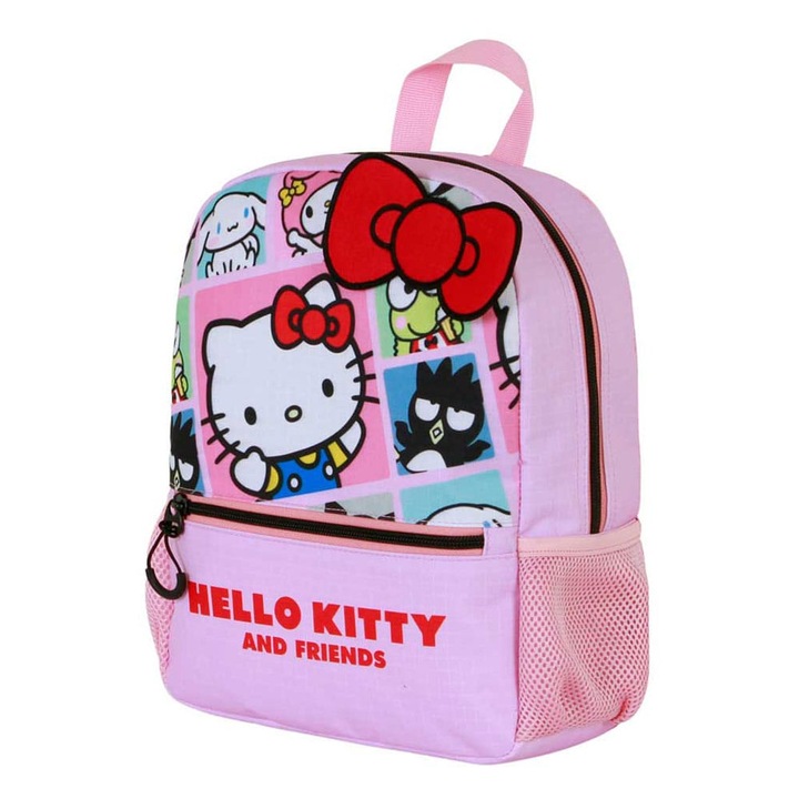 Ghiozdan Sanrio, KARACTERMANIA, Hello Kitty, multicolor, 26x12x33 cm