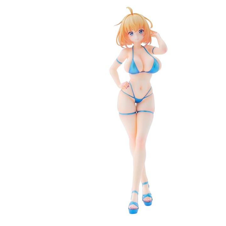Figurina KoiKoi Sakura Sophia F. bikiniben, 27 cm, sokszínű, alaplappal