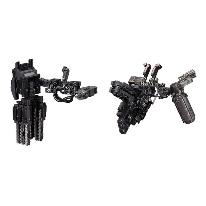 Set accesorii Figurine Kotobukiya Armored Core V 1/72, Giga Cannon, Grind Blade, negru