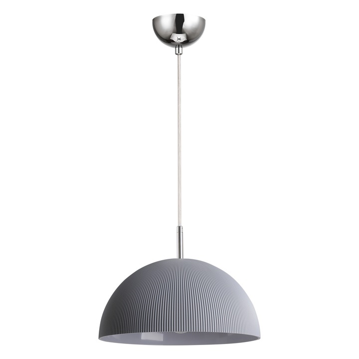 Lustra CORNELIUS 5313-1P, stil modern, 1 sursa de iluminare, gri, diametru 30 cm, inaltime 100 cm