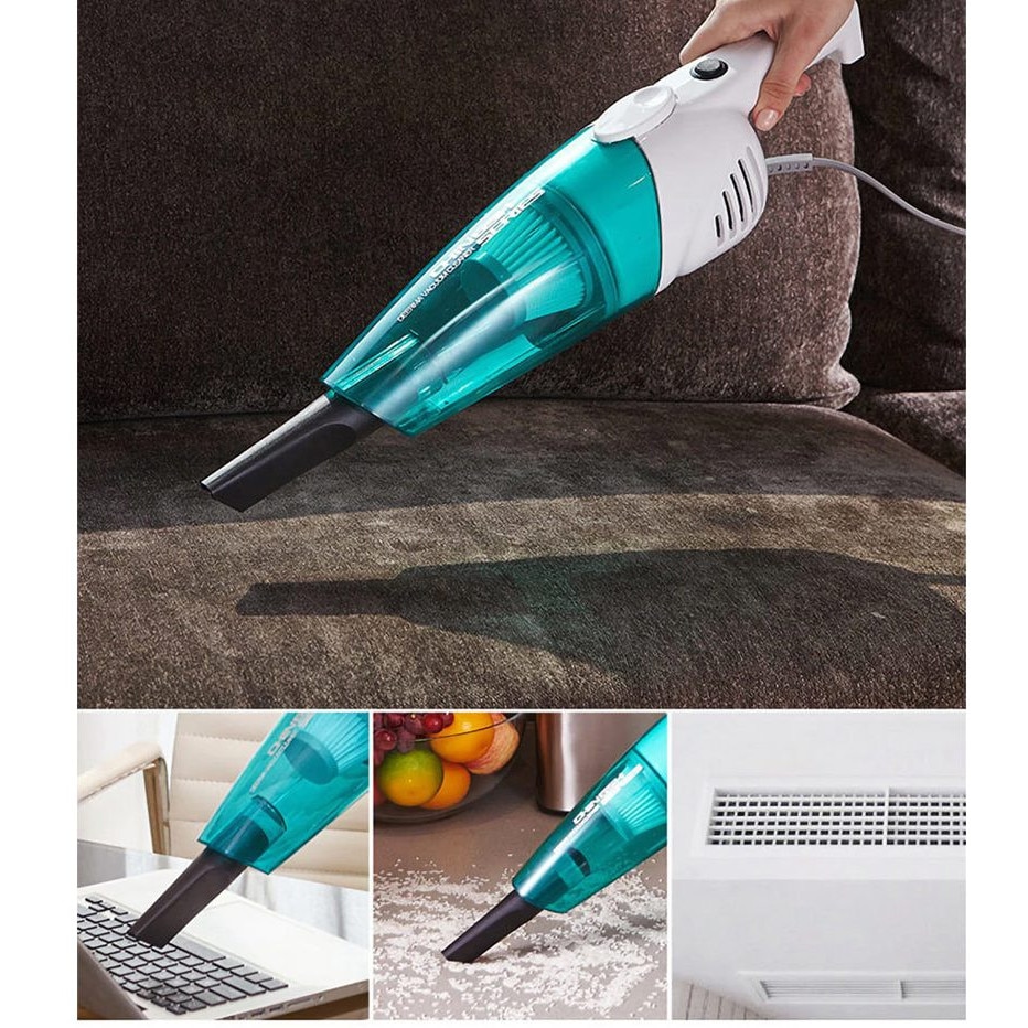 Aspirator Vertical 2 in 1 cu filtru HEPA fara sac