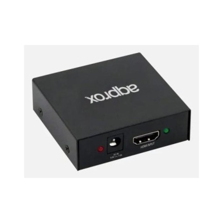 Approx APPC30V3 2-portos 4k HDMI elosztó, fekete