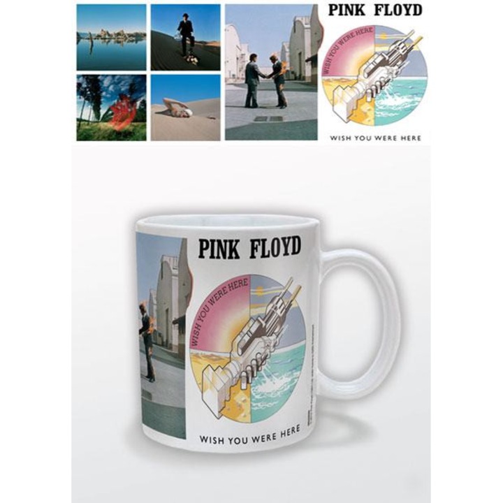 Cana ceramica Pink Floyd "Wish You Were Here", 0,315l, multicolor
