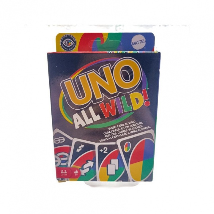 Set de carti de joc Uno, multicolor