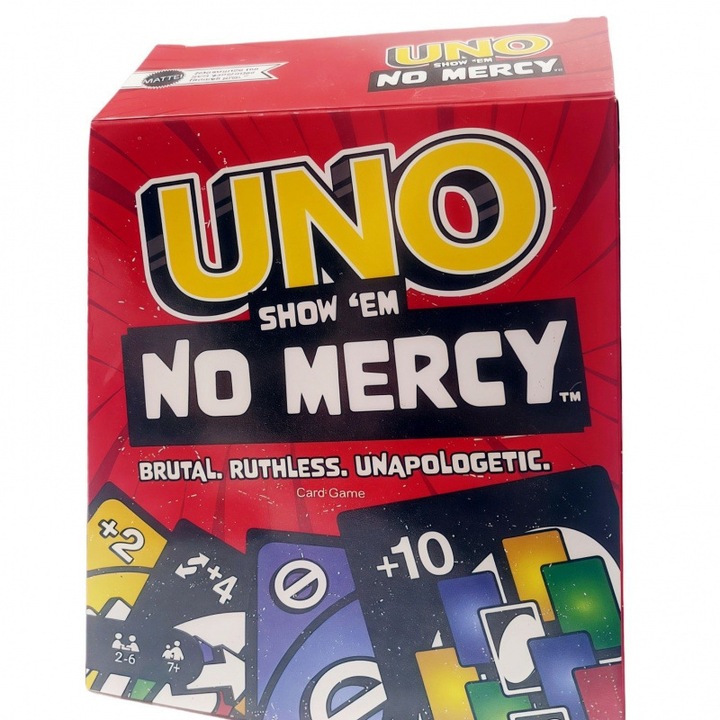 Set de carti de joc Uno, jocuri de societate, multicolor