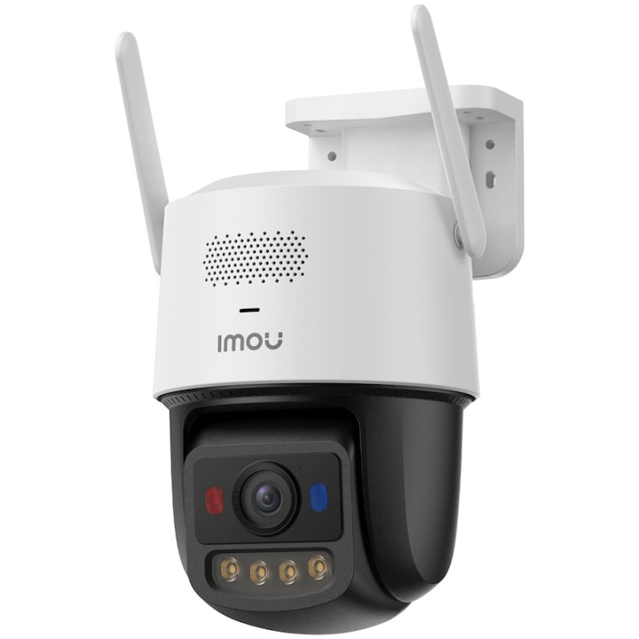 Imou Titan Pro IPC-U7LP-6V0NE vezeték nélküli Wi-Fi 6 megfigyelő kamera, 6MP, 3200x1800, 8x digitális zoom, Aurora Full-Color éjjellátó, intelligens érzékelés, intelligens követés, Algo Play, aktív elrettentés, PoE, kétirányú beszélgetés, ONVIF