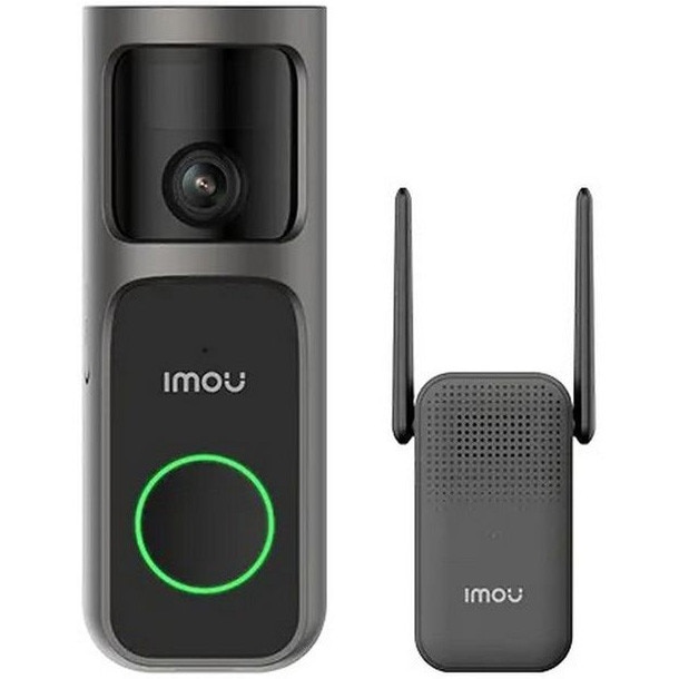 Camera de supraveghere Wireless Imou Doorbell 3 Kit True 360 panoramic view, DB-3EP-4M0W/DS3, 4MP, 1920x1920, 8x Digital Zoom, Smart AI Detection, baterie 5000mAh, Two-Way Talk