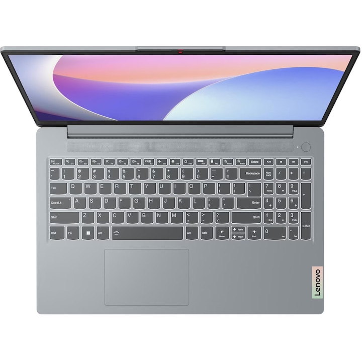 Laptop Lenovo IdeaPad Slim 3 15IAH8 15.6”, FULL HD, Intel Core i5-12450H, 16 GB RAM, 512 GB SSD, No OS, Arctic Grey