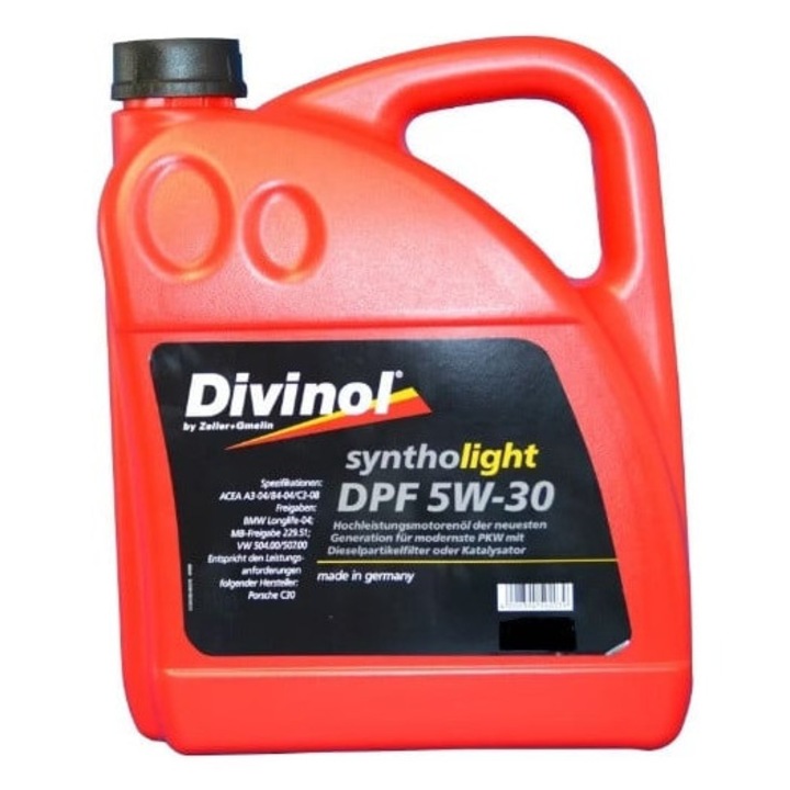 Ulei motor DIVINOL SYNTHOLIGHT DPF 5W30 (5L)