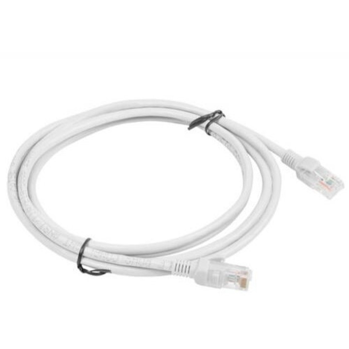 Cablu Patchcord Lanberg Cat6 UTP 2m gri