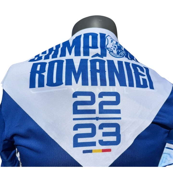 Bandana Farul Campioni, Textil, Alb/Albastru