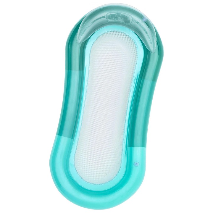Saltea gonflabila pentru apa Bestway, 160x84cm, cu plasa, suport pentru cap, verde