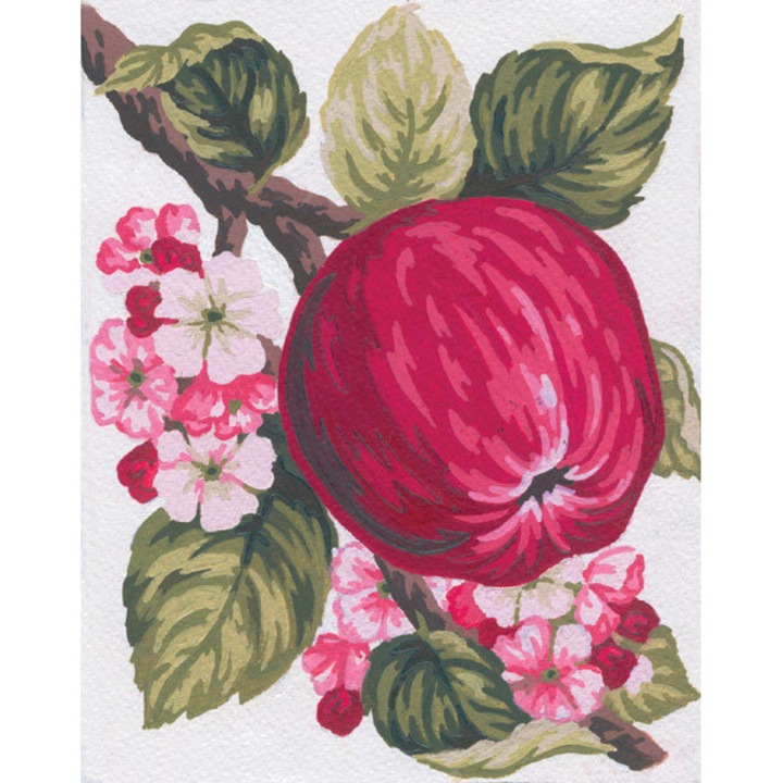 Set goblen imprimat cu imagine si set ate Collection D`Art "Mar" 14x18 cm