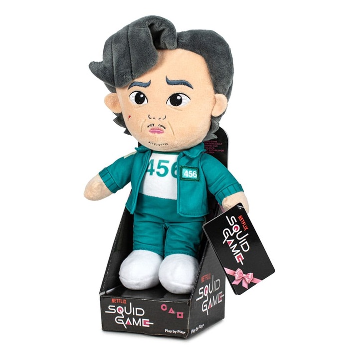 Figurina plus din serialul Squid Game, PLAY BY PLAY, 28 cm, multicolor, standard