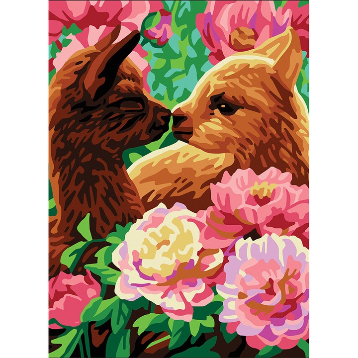 Goblen imprimat pe panza fara ate Collection D`Art "Lame" 22x30 cm