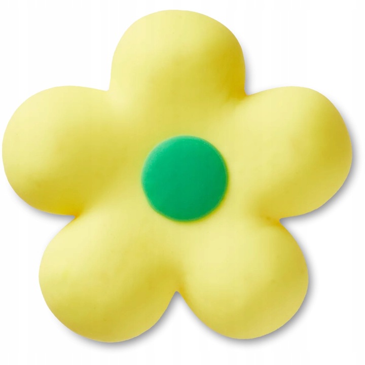 Crocs, Accesoriu incaltaminte Jibbitz, Orange Retro Flower, 1 bucati, Multicolor