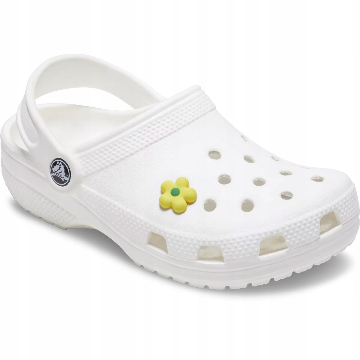 Crocs, Accesoriu incaltaminte Jibbitz, Orange Retro Flower, 1