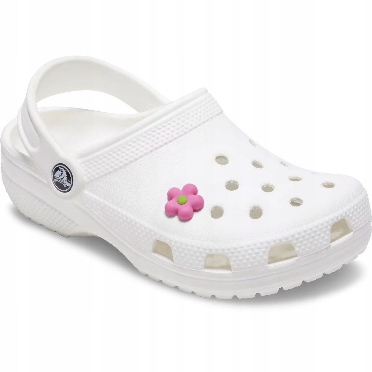 Crocs, Accesoriu incaltaminte Jibbitz, Retro Pink Flower, 1 bucati