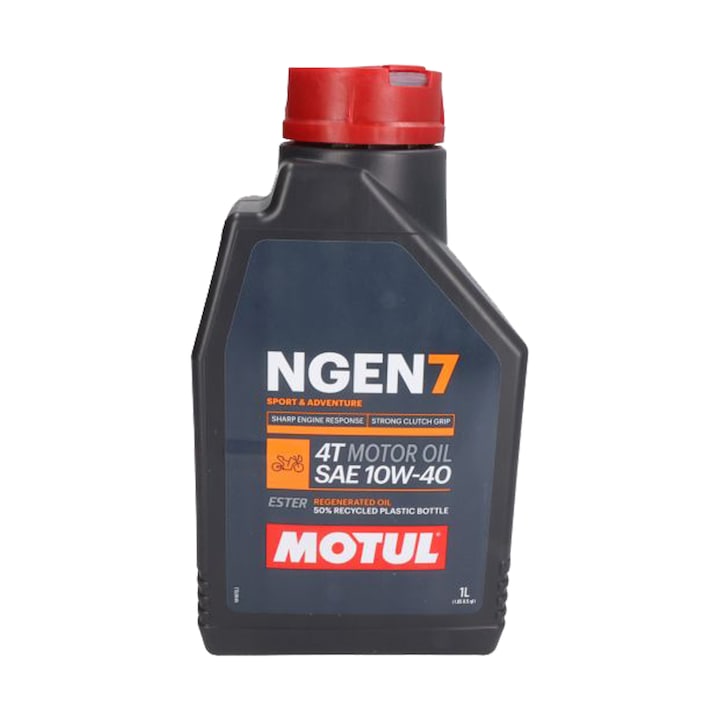 Ulei Motul NGEN 7 10W40 1 litru – Protectie avansata si performanta pentru motociclete 4T si ATV-uri