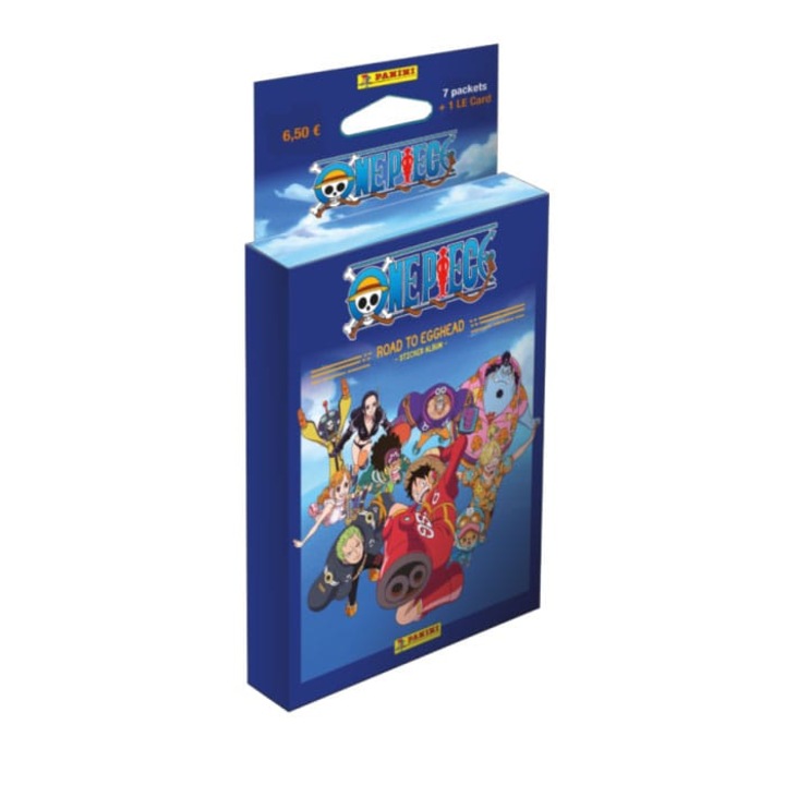 Комплект самозалепващи стикери Panini, One Piece: Road to Egghead, 35 стикера, многоцветен