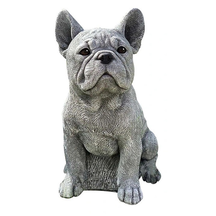 Декоративна статуетка куче Булдог, Gadget, полирезин, 17x12x11см