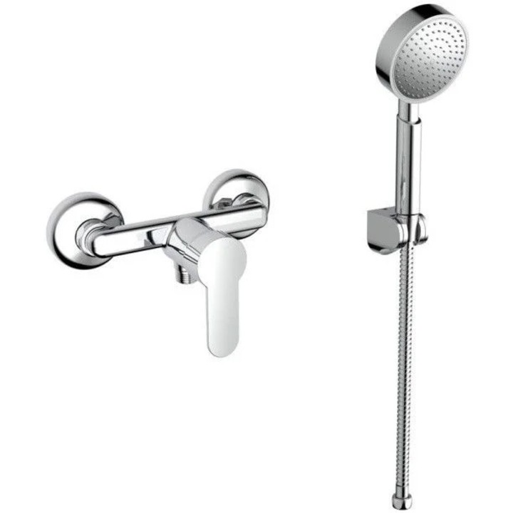 Notus egykaros zuhanycsaptelep, króm