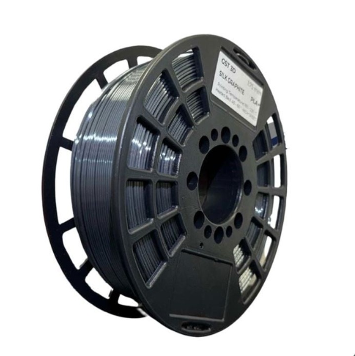 Filament Silk Graphite ( gri grafit ) PLA Gst3D 1.75 mm 1 kg