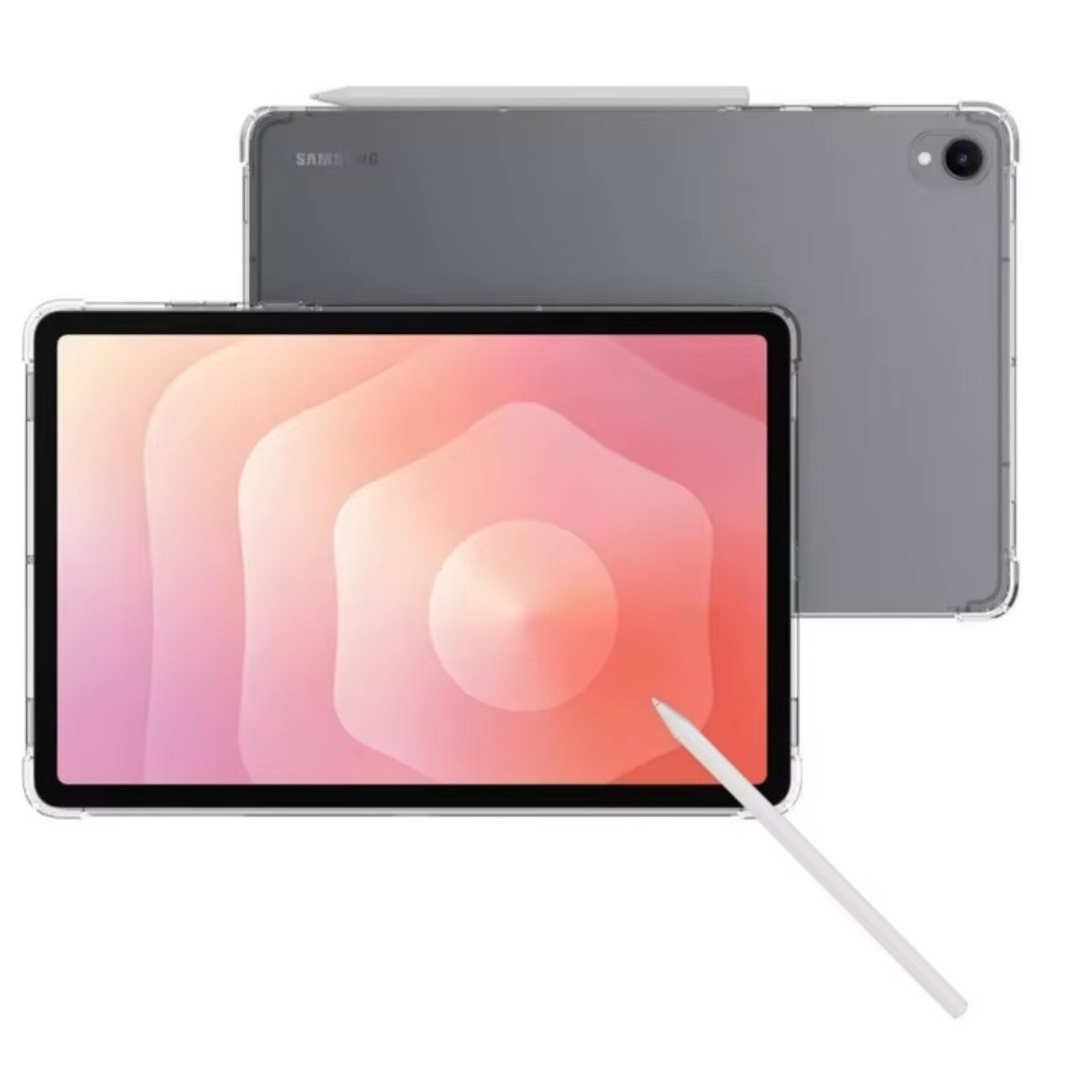Husa din silicon pentru Samsung Galaxy Tab S10 FE Plus S10 FE+ 13 "1"