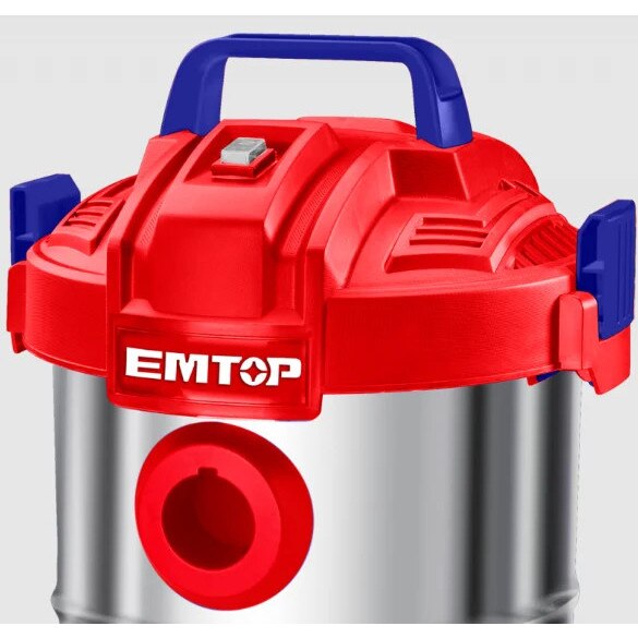 Aspirator electric 12L, curatare umeda si uscata, filtru HEPA - EVCR0801, EMTOP