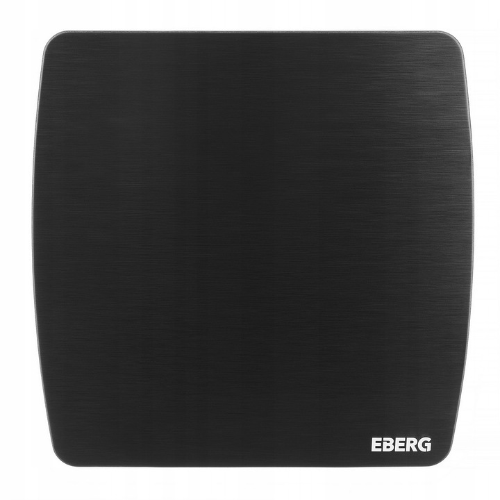 Ventilator baie EBERG AXI 120 BHT, negru mat, cu senzor de umiditate, timer, 120mm