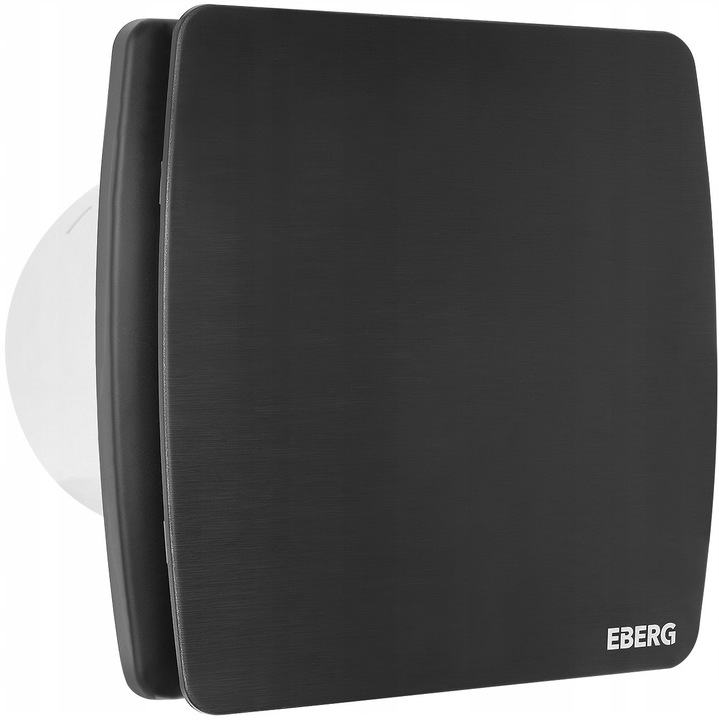 Ventilator baie AXI 150 BHT, EBERG, cu senzor de umiditate, negru mat, 150mm