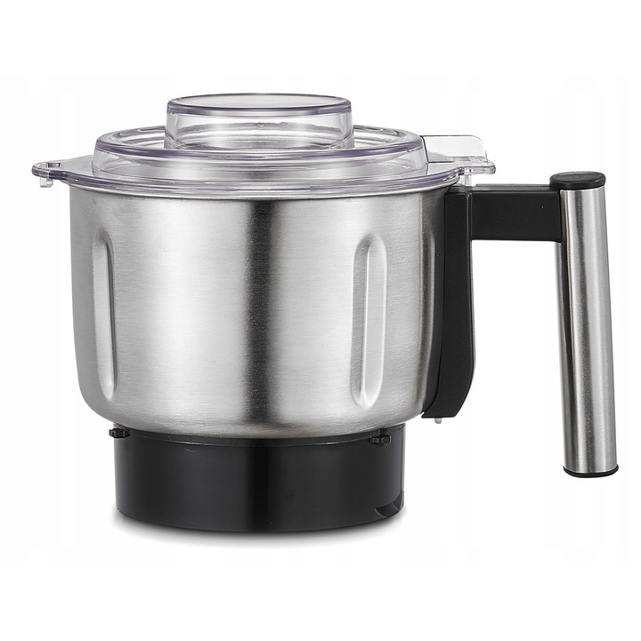 Mlin de macinat cafea, nuci si ierburi, Yoer, 1L, 250g, argintiu