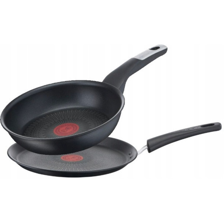 Set tigai Tefal Unlimited 20cm si 25cm, Titanium Anti-Scratch, multicolor